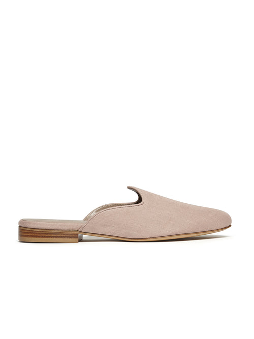 PALE PINK LINE MULES