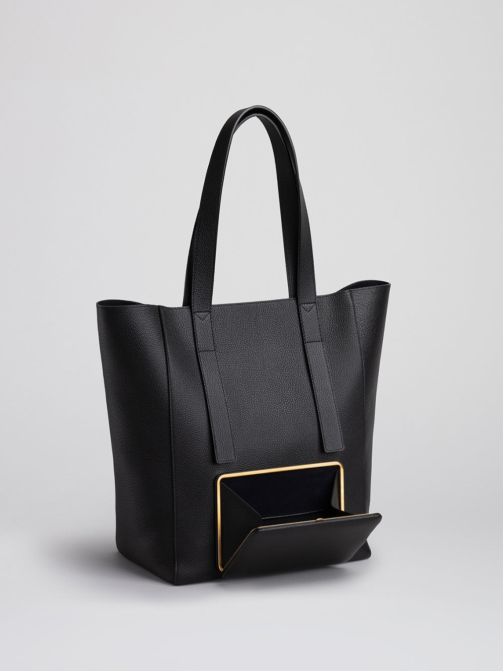 Black Studio Francoise Leather Shoulder Bag