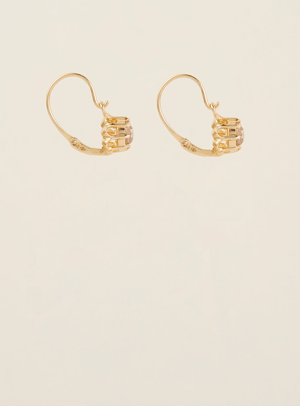 GOLD AND DIAMOND ARLESIAN EARRINGS