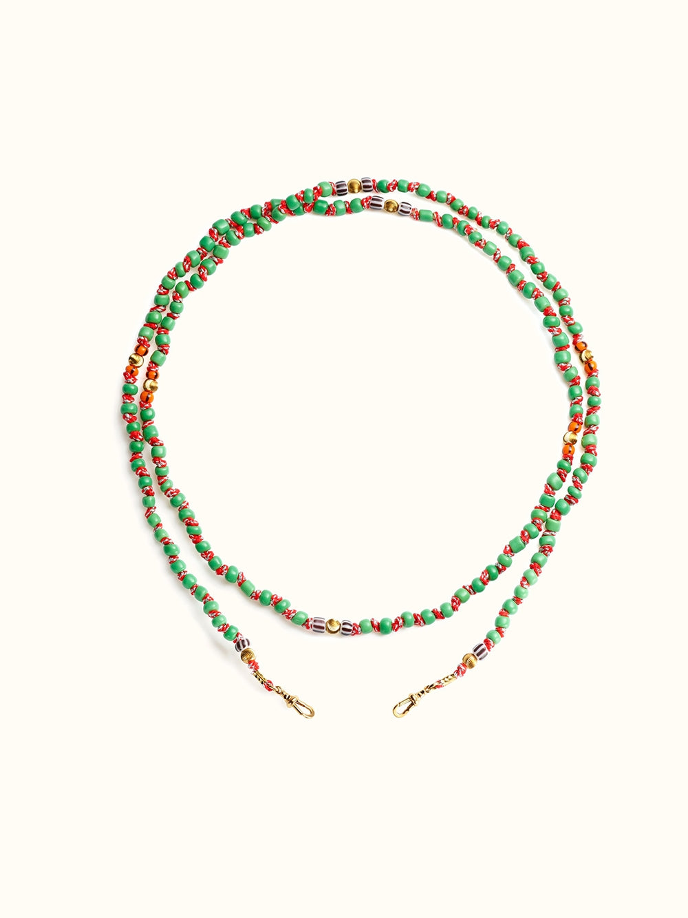 MAULI LONG FULL BEADS GREEN