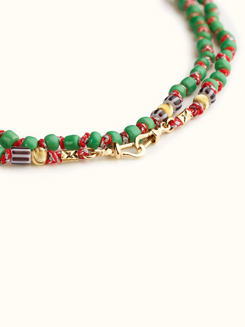 MAULI LONG FULL BEADS GREEN