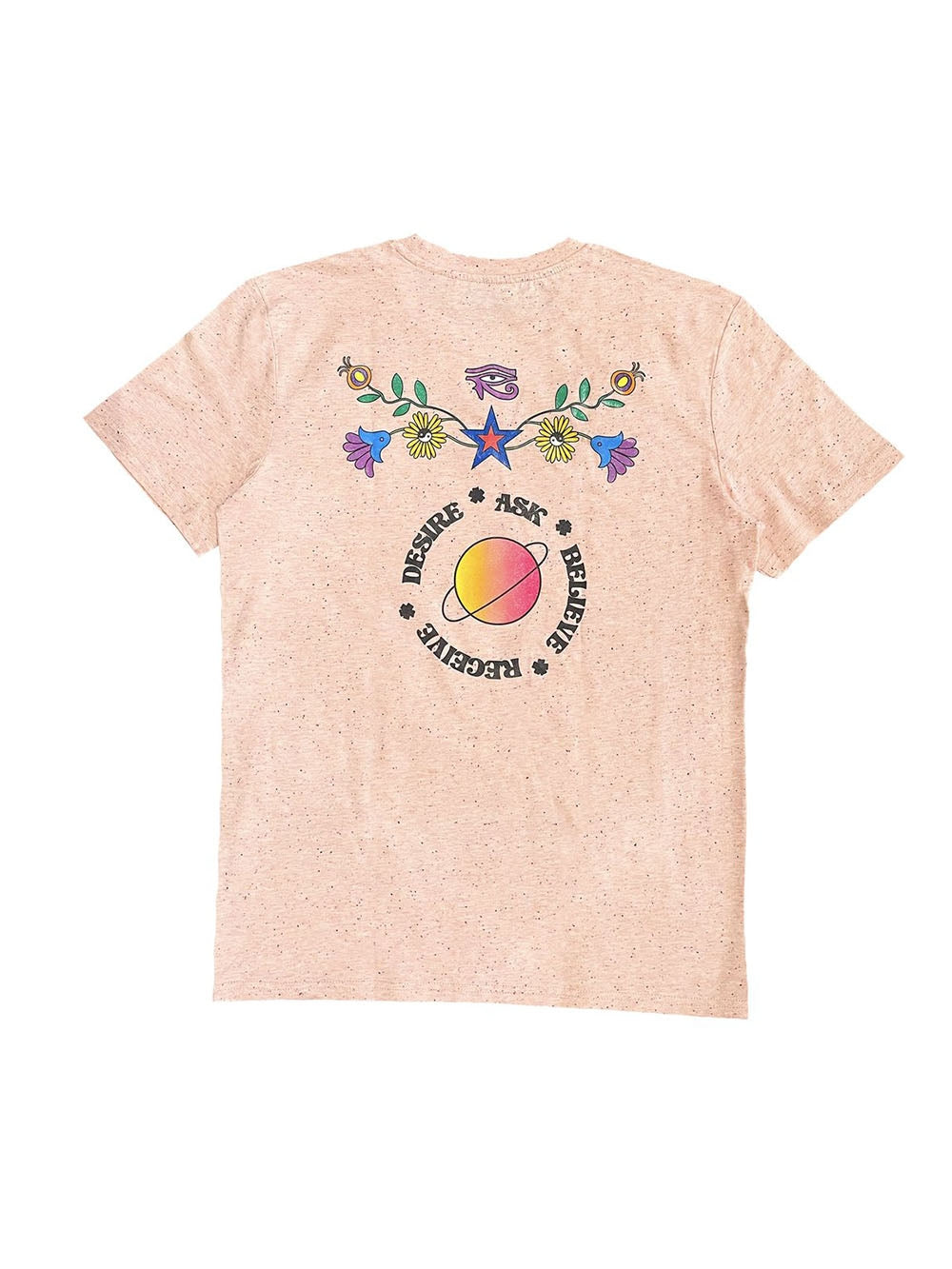 TEE SHIRT ROSE SPIRITUALITY