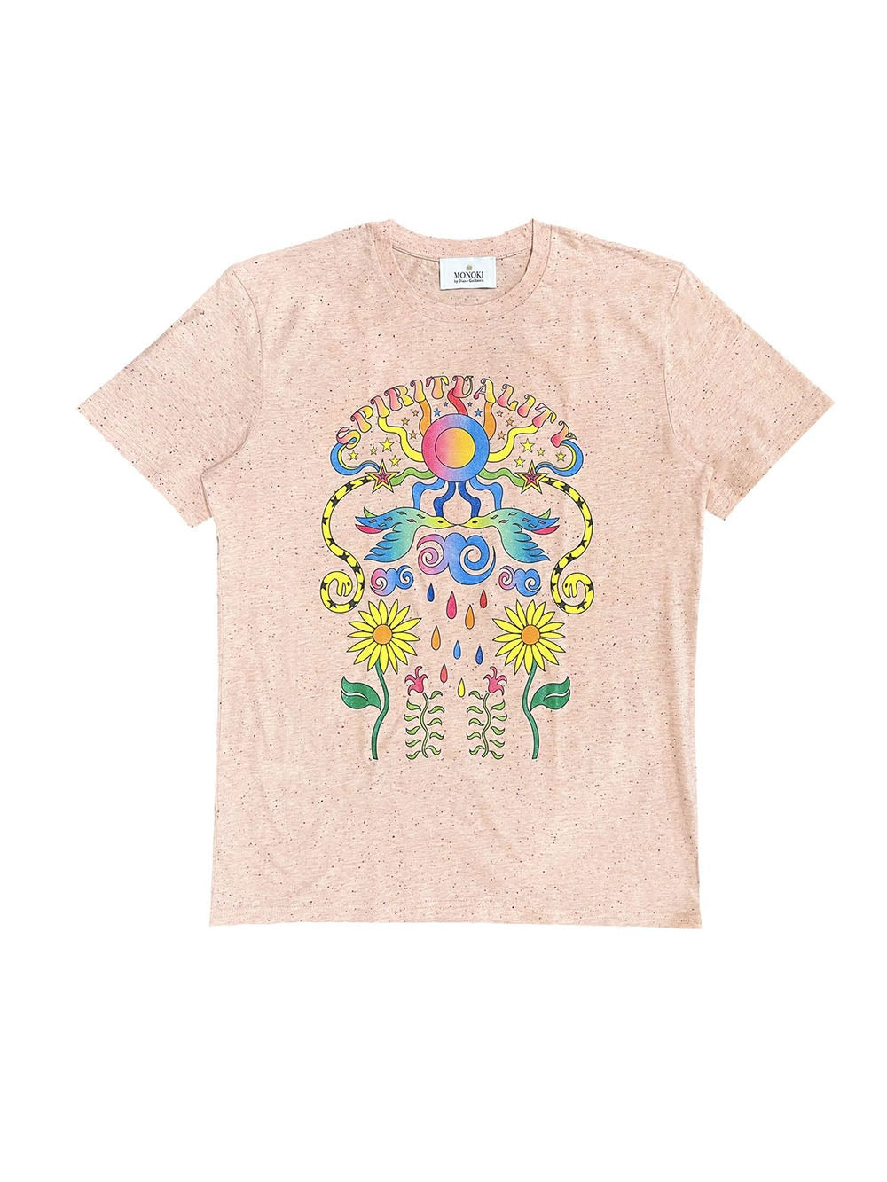 TEE SHIRT ROSE SPIRITUALITY