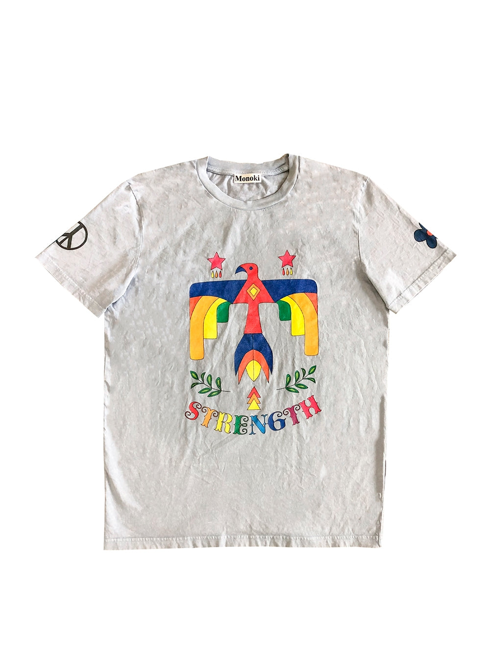 TEE SHIRT PEACE MAKER BLANC