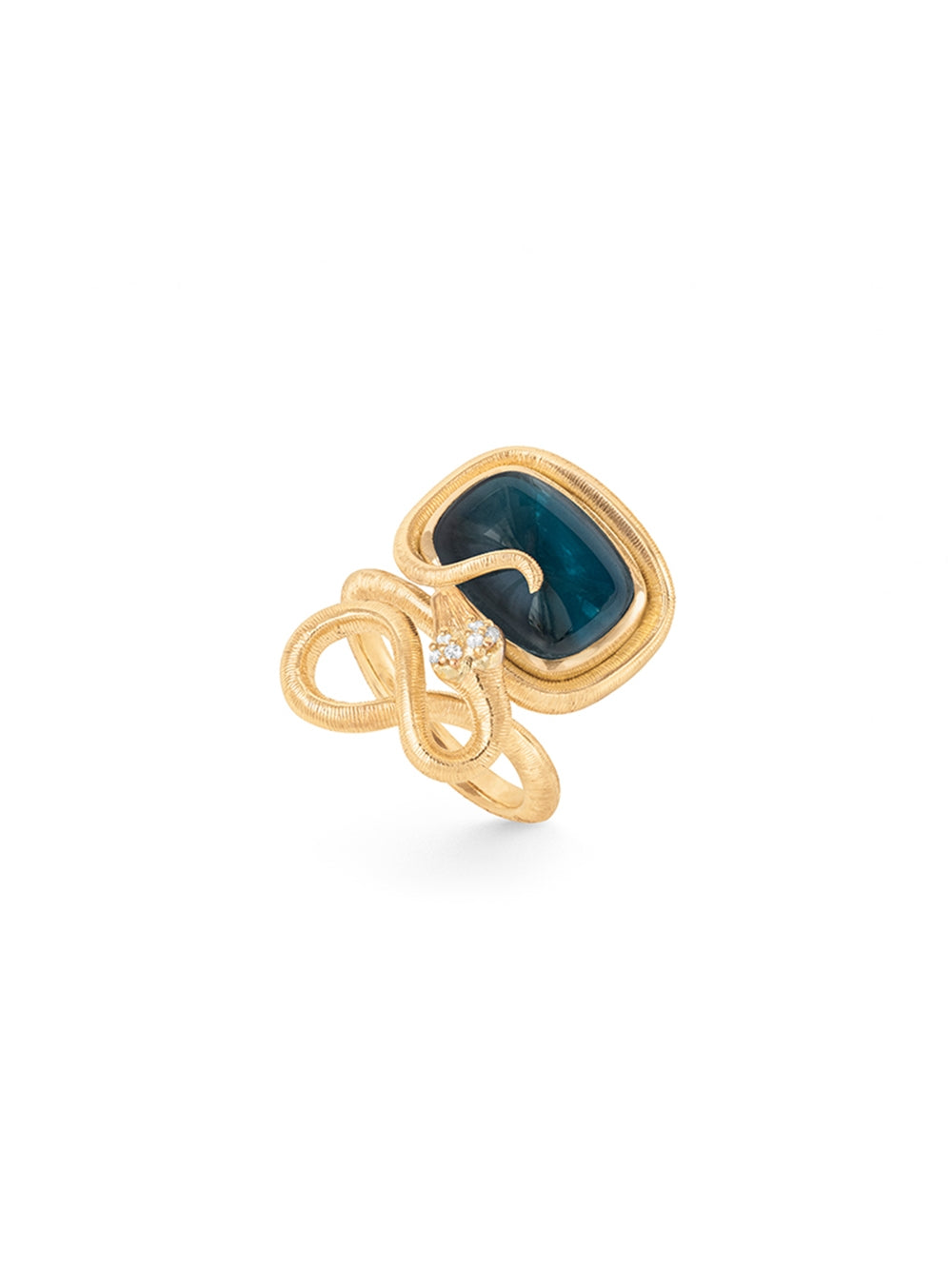 BAGUE SERPENT 18K TOPAZE