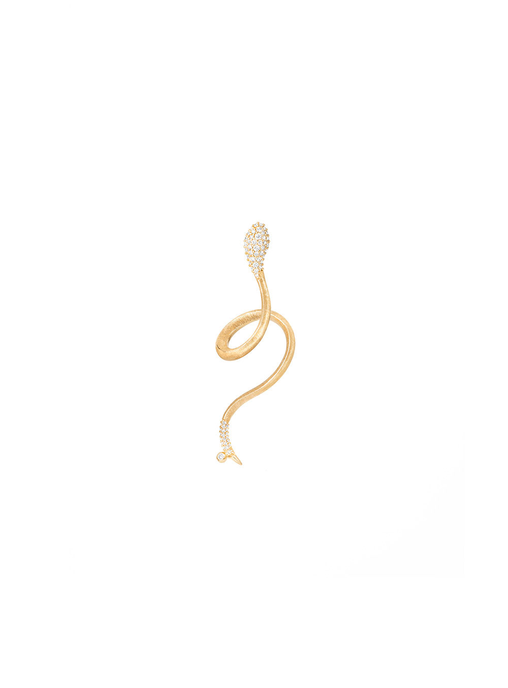 SNAKES 53DIAM EARRING