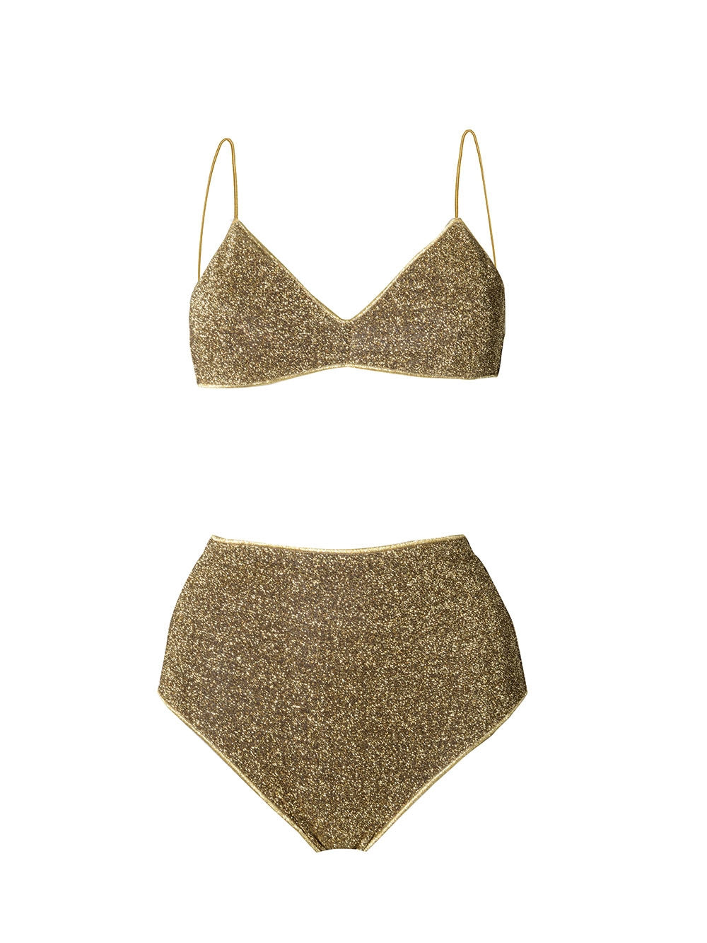 MAILLOT DE BAIN LUMIÈRE HIGH WAISTED SAND