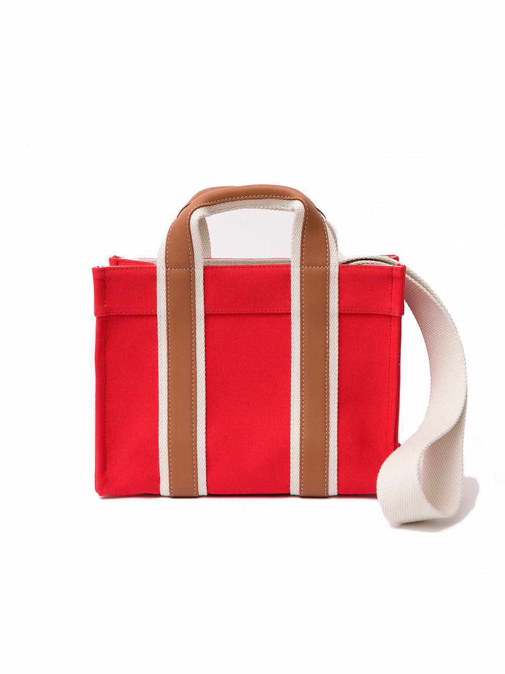 LADY TOTE LEATHER BLOCK BAG