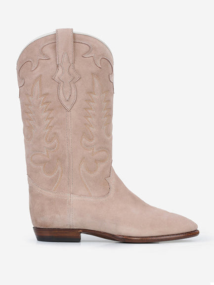 MIDNIGHT NUDE COWBOY BOOTS